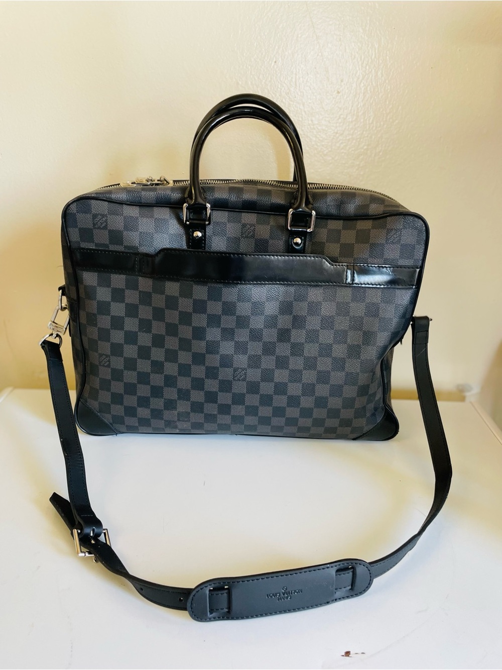 Louis Vuitton Damier Graphite Canvas Porte- Documents Voyage briefcase